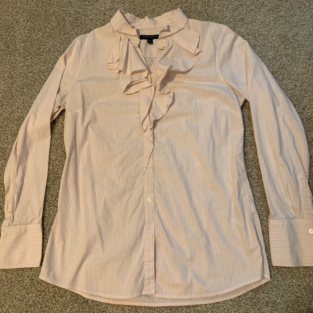 Banana Republic Riley Dress Shirt Size 12P